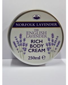 Lavender Rich Body Cream 250ml -BUY 4 SAVE £2
