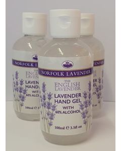 Lavender Hand Gel 60% Alcohol 100ml 