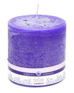Lavender 4" x 4" Pillar Candle